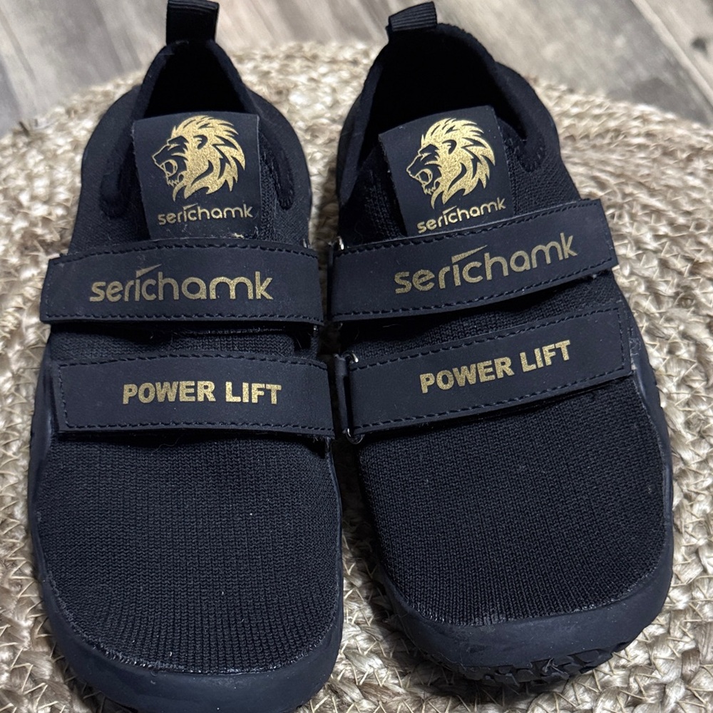 Black Power Lift Women's Athletic Shoes, Men’s 6/Women’s 7